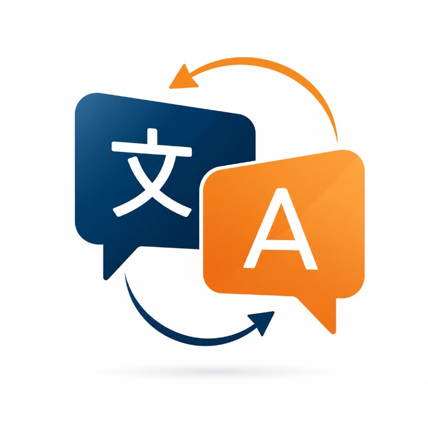 Translation services illustration